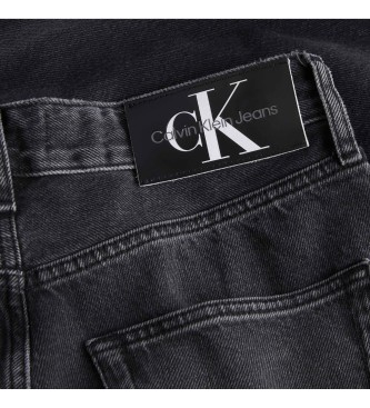 Calvin Klein Jeans Jean Pap zwart
