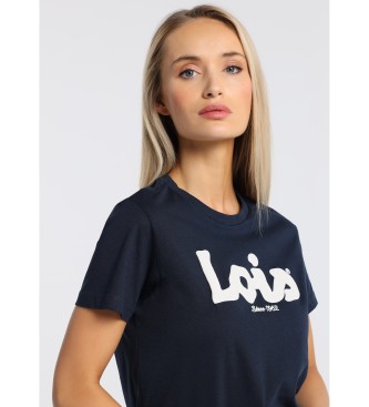 Lois Jeans Kortrmet T-shirt 132113 Navy
