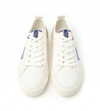 Pepe Jeans Vulcanised Sneakers Allen Flag white