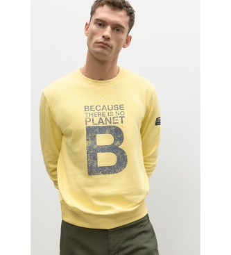 ECOALF Sweat-shirt Greatalf B jaune