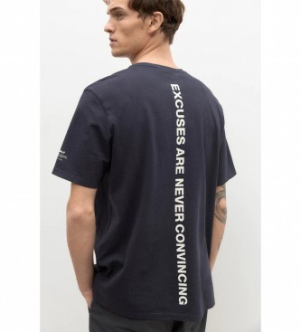 ECOALF T-shirt Spunalf granatowy