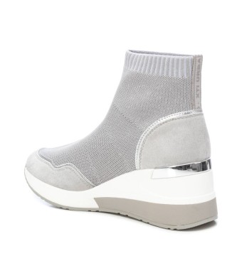 Xti Ankle boots 141467 grey -Height 7cm