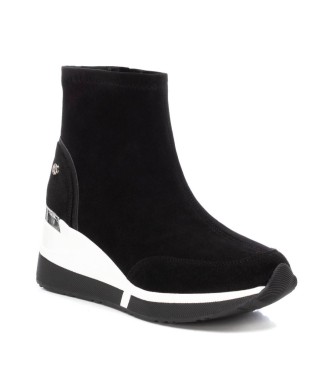 Xti Ankle boots 142645 black -height 7cm heel