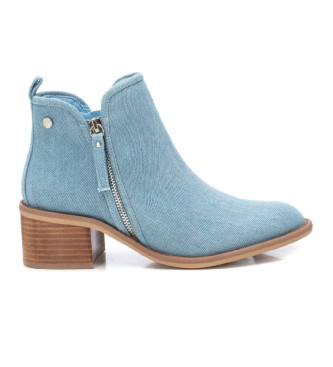 Xti Ankle boots 142761 blue -heel height: 5cm