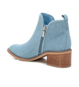 Xti Ankle boots 142761 blue -heel height: 5cm