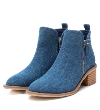 Xti Ankle boots 142761 navy -height heel: 5cm