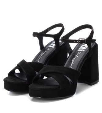Xti Sandals 142797 black -Height heel 9cm
