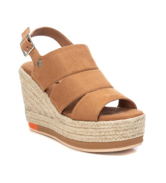 Refresh Sandals 171537 brown -Height wedge 8cm