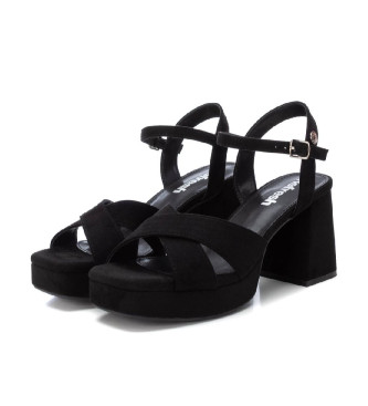 Refresh Sandals 171944 black -Height heel 8cm