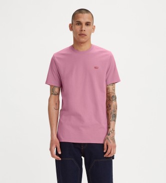 Levi's Koszulka Housemark Original w kolorze różowym