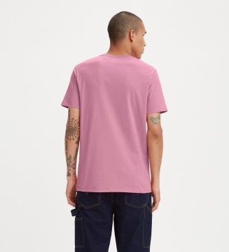 Levi's Koszulka Housemark Original w kolorze różowym