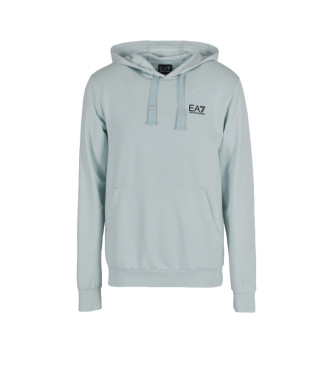 EA7 Core Identity bl sweatshirt med htte
