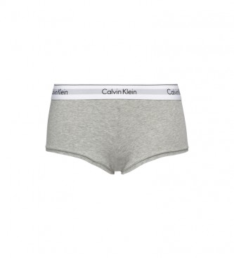 Calvin Klein Graue kurze Unterhosen 