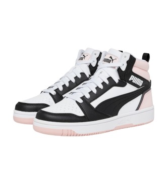 Puma Chaussures Rebound v6 blanches, noires