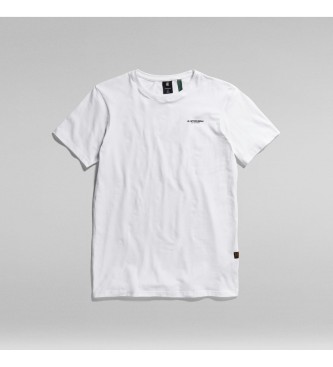 G-Star T-shirt Slim Base biały