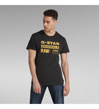 G-Star Graphic 8 T-shirt sort