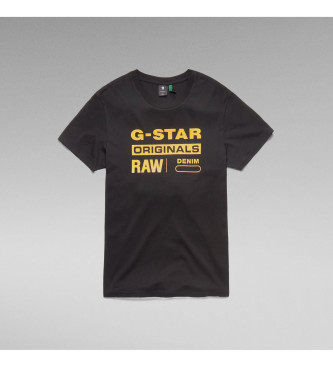 G-Star T-shirt grafica 8 nera
