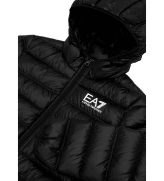 EA7 Donsjack Core Identity opvouwbaar donsjack zwart