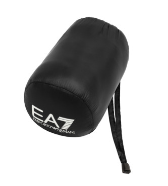 EA7 Down jacket Core Identity foldable down jacket black