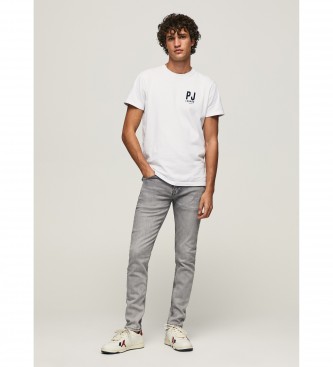 Pepe Jeans Jeans Finsbury Lage Taille Grijs