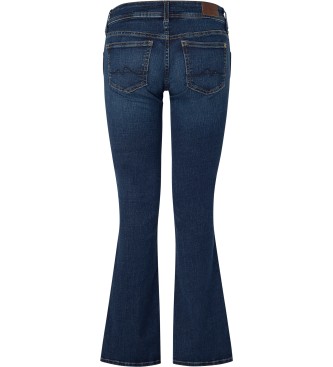 Pepe Jeans Modre kavbojke Flare Jeans