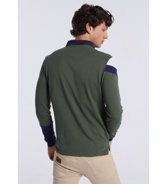 Lois Jeans Polo  manches longues 131977 Green