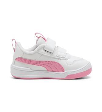 Puma Zapatillas Multiflex blanco, rosa