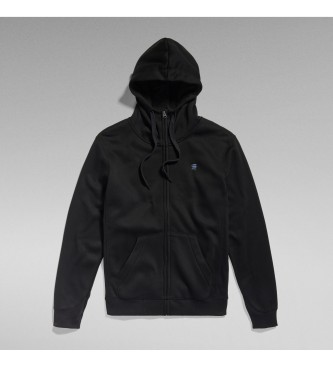 G-Star Kapuca s kapuco Premium Core Zip Hoodie črna