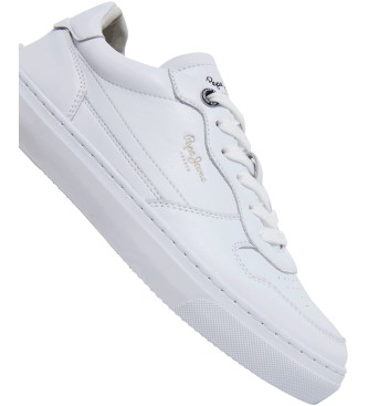 Pepe Jeans Camden Class M usnjeni čevlji beli