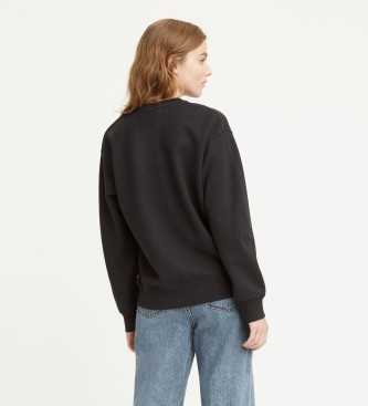 Levi's Grafisch sweatshirt zwart