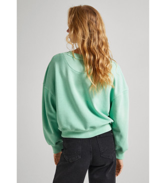 Pepe Jeans Lynette turquoise sweatshirt