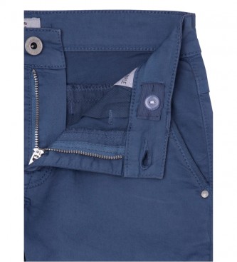 Pepe Jeans Blueburn Kratke hlače temno modre barve