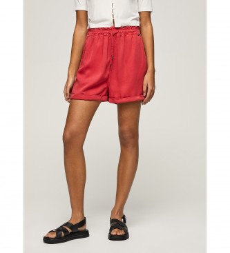 Pepe Jeans Pantaln Corto Brigitte rojo