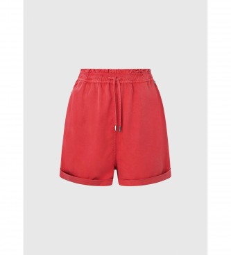 Pepe Jeans Pantaln Corto Brigitte rojo