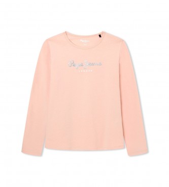 Pepe Jeans Hana Glitter T-shirt różowy