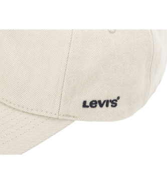 Levi's Czapka Essential w kolorze złamanej bieli