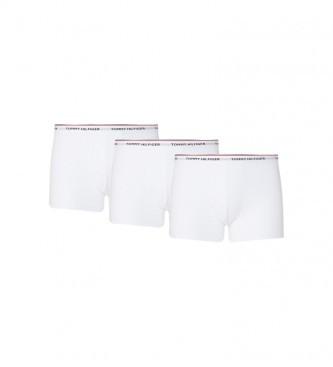 Tommy Hilfiger 3 Packs de boxers brancos Premium Essential