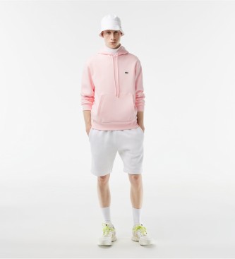 Lacoste Joggersweatshirt med htte pink