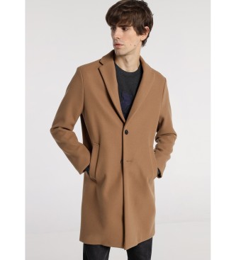 Lois Jeans  Brown coat with lapels