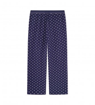 Hackett London Marineblaue Icon-Pyjama-Hose