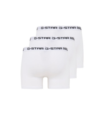 G-Star 3 Packs de boxers brancos clssicos