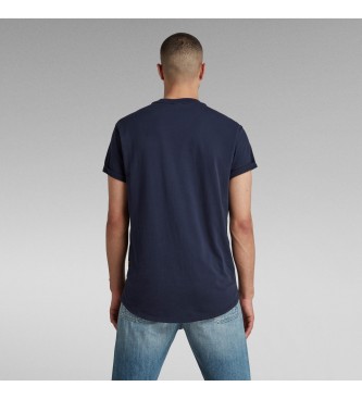 G-Star T-shirt con ciglia blu scuro