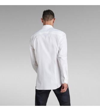 G-Star Dressed Super Slim skjorte hvid