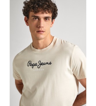 Pepe Jeans Koszulka Eggo N w kolorze beżowym