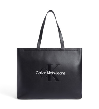 Calvin Klein Jeans Velika tote torba črna