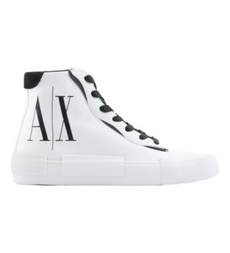 Armani Exchange Trainers High Top Ax white