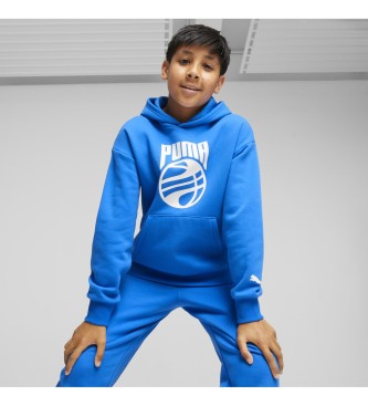 Puma Bluza koszykarska Posterize niebieska
