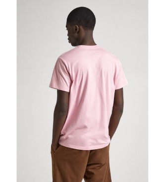 Pepe Jeans Jacko Eggo N T-shirt roze