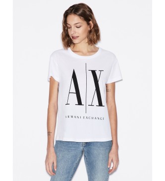 Armani Exchange T-shirt  manches courtes blanc