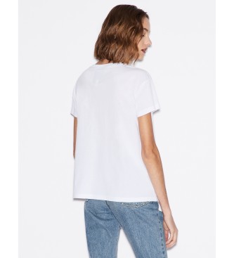 Armani Exchange T-shirt  manches courtes blanc